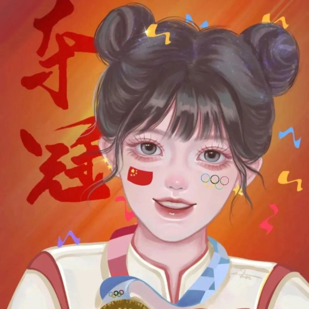 国潮奥运会爱国头像|愿以吾辈之青春,守卫这盛世之中华_腾讯新闻