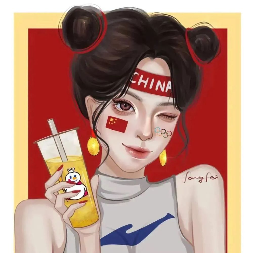 国潮奥运会爱国头像|愿以吾辈之青春,守卫这盛世之中华_腾讯新闻