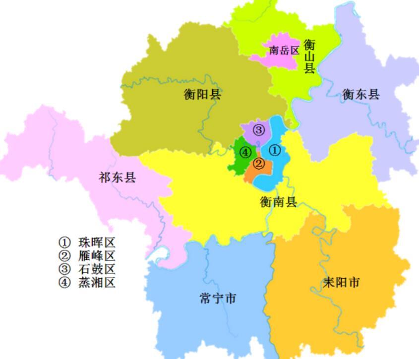 湖南省的區劃調整13個地級市之一衡陽市為何有12個區縣