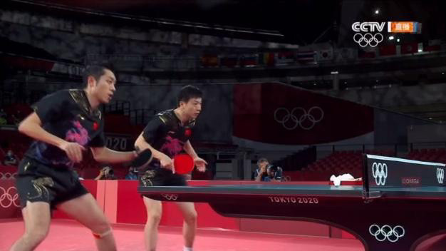 中国队夺取奥运男子团体乒乓球冠军