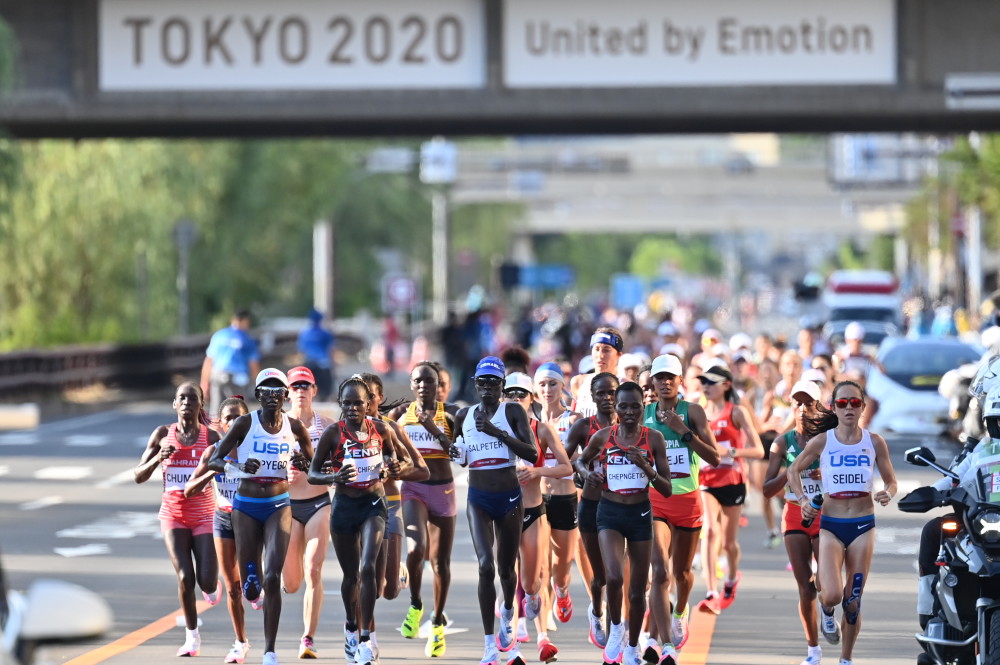 (东京奥运会)田径——女子马拉松赛况