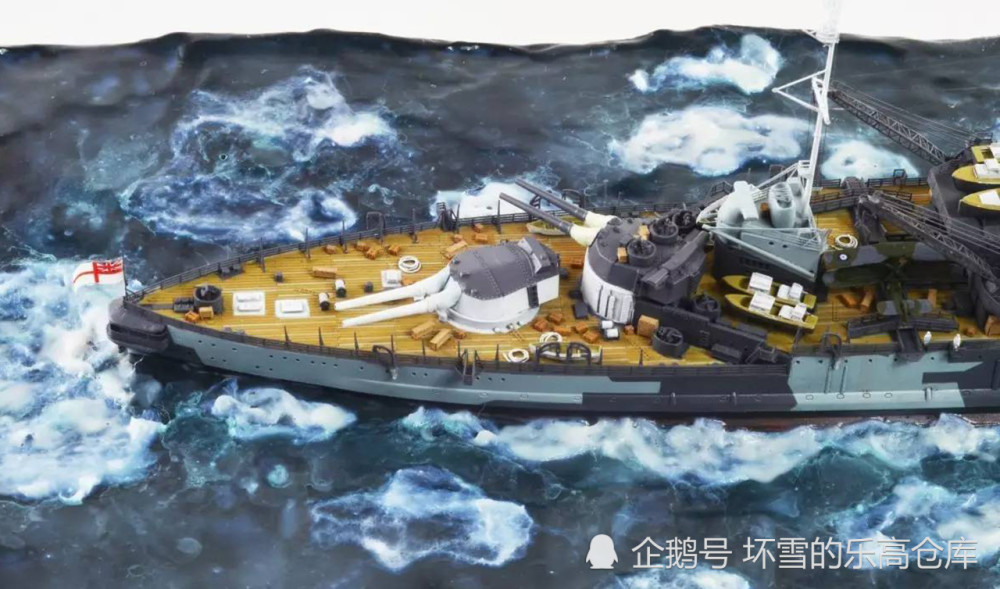 1420片零件打造的功勳名艦cobi積木厭戰號戰列艦評測