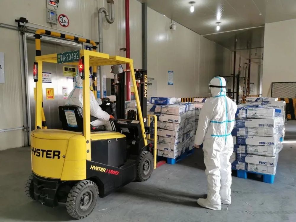 实拍武汉冷库消毒严格红区管理检测标准超乎想象