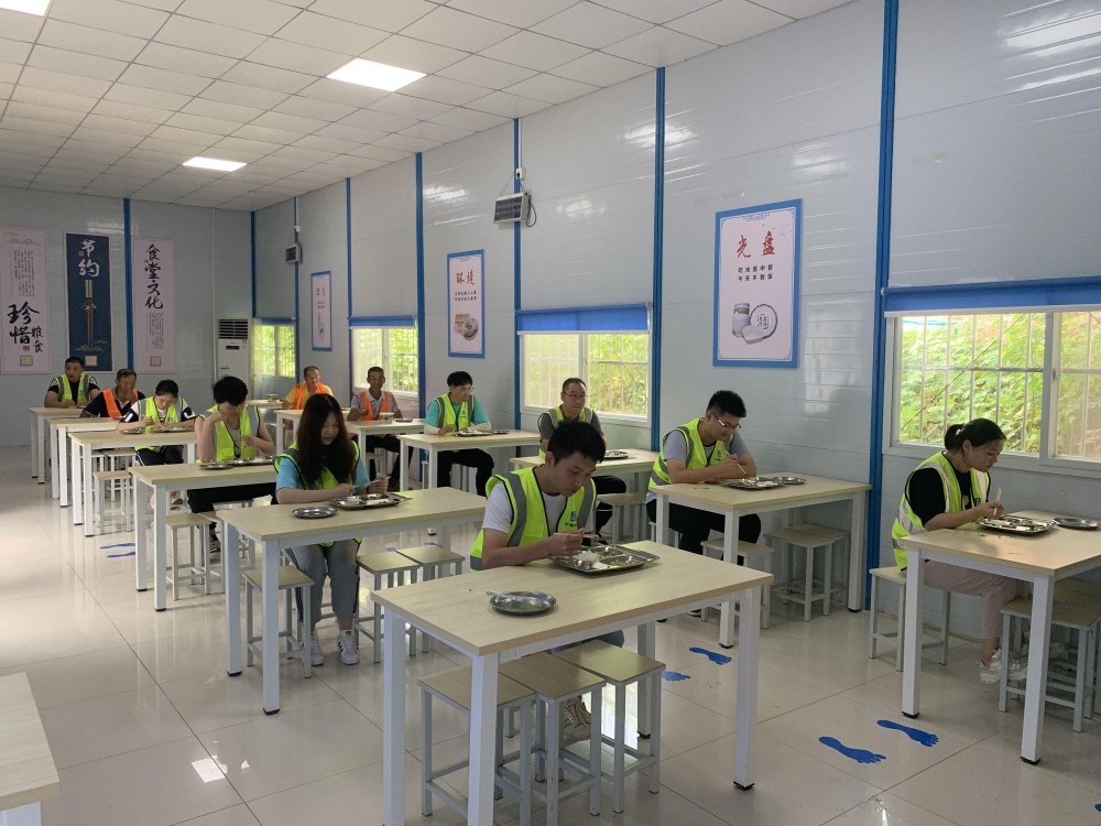 工地360度全面防控工食住行严格管理