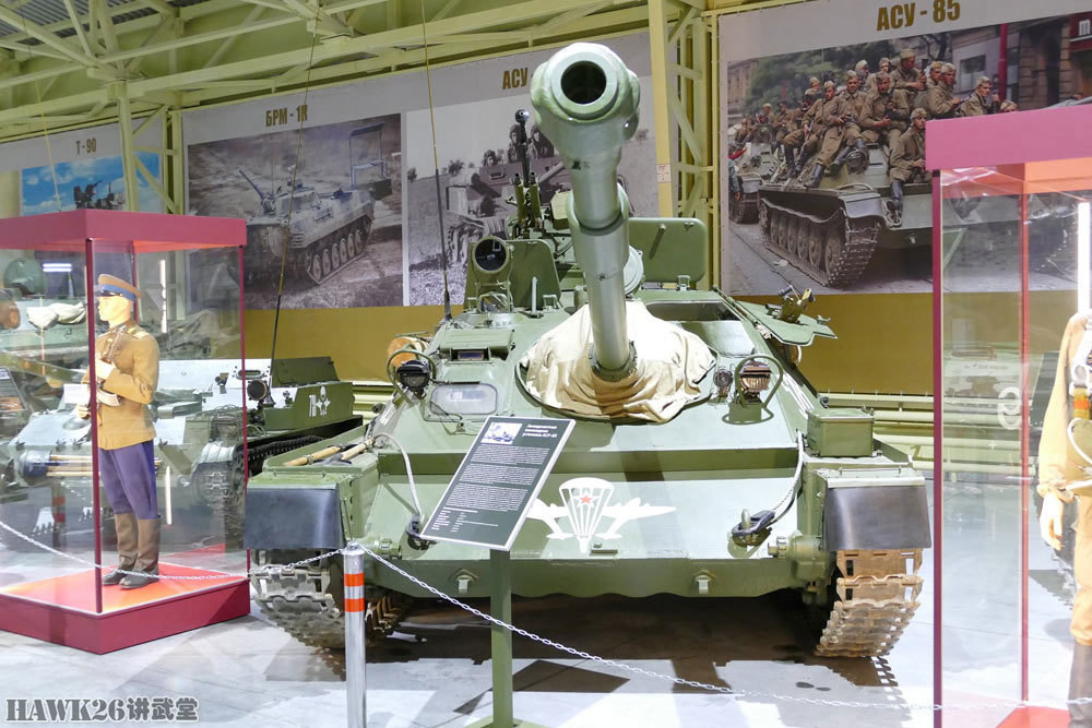 63年前 asu-85空降自行反坦克炮列装苏军 很长时间都"名不副实"_腾讯
