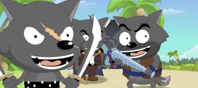 但是从七大恶狼的表现来看,可以说是不堪一击,每一只虽然都有高光时刻