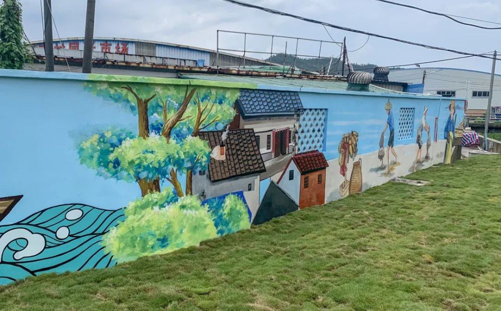 虾米糍,飘色,佛家拳……跃然墙上!珠海这里好靓!_腾讯新闻