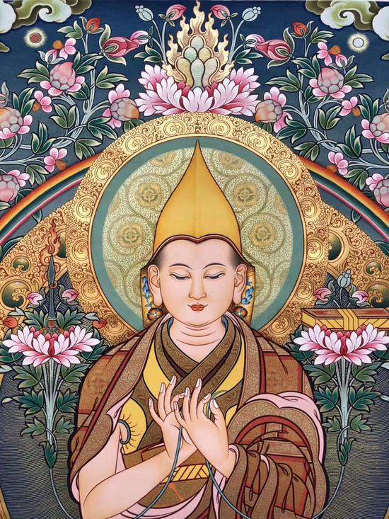 堪称藏族的百科全书唐卡艺术是藏族文化长河中最灿烂的