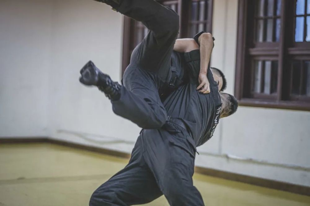 格斗展示特警的真功夫获得了网友们的连连点赞胡教官为大家讲述防狼术