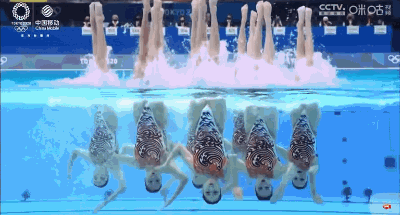 中国花样游泳队:水上巾帼,刚柔并济|孙文雁|东京奥运会|冯雨|花样游泳
