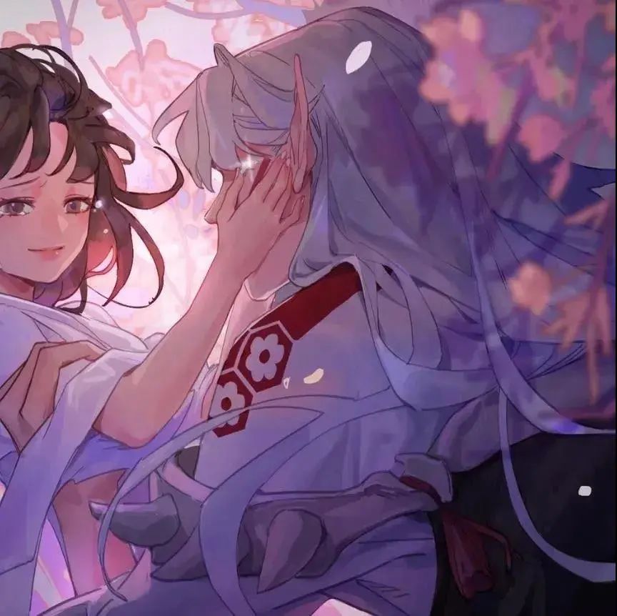 小仙女情侣头像有了你空气都甜了