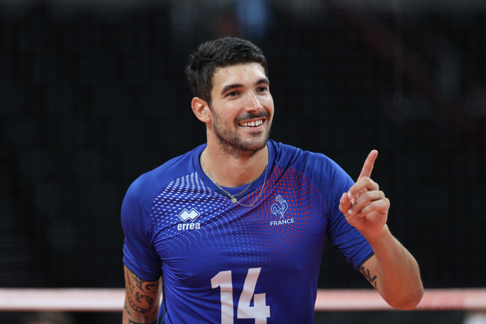 东京奥运会排球法国男排夺冠