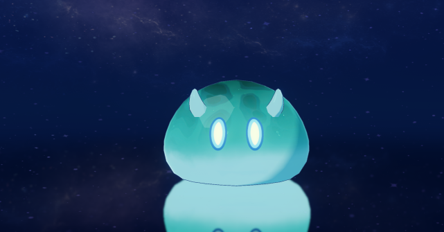 《原神》水史莱姆第二个可以为玩家恢复体力的野怪,名叫水史莱姆.