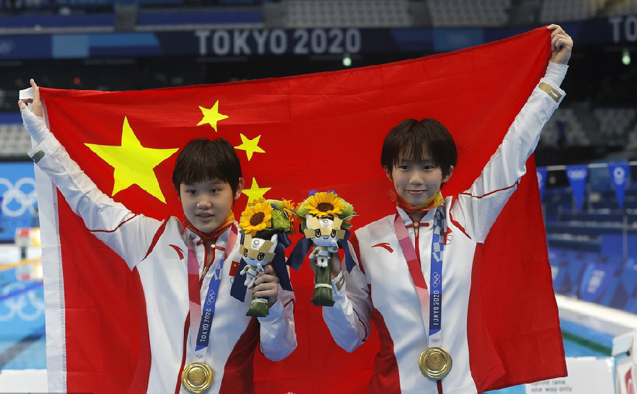 全红婵陈芋汐张家齐中国奥运三位跳水女王第一次交手的故事