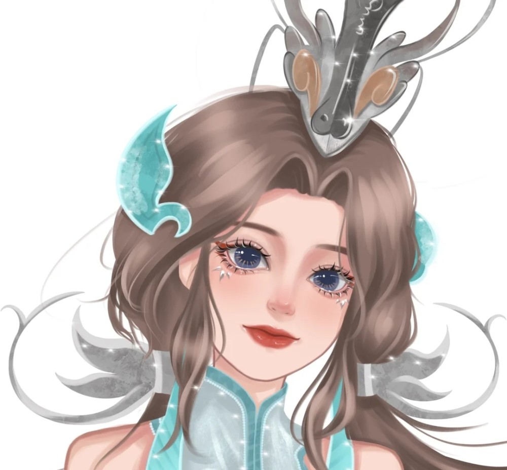 王者手绘头像,快和你的闺蜜换上去峡谷开黑吧!