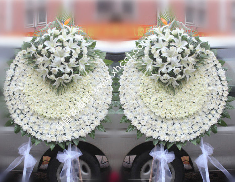 祭奠花圈祭奠花圈常用颜色哀悼死者词句写什么