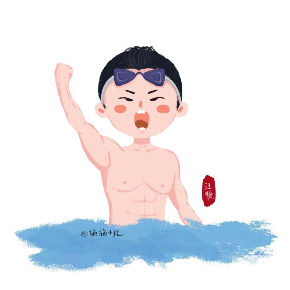 太萌啦宁波姑娘创作奥运健儿q版形象看了都想收藏