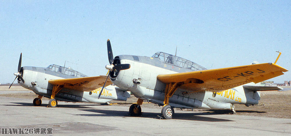 80年前tbf复仇者舰载鱼雷轰炸机首飞改成消防机飞到21世纪