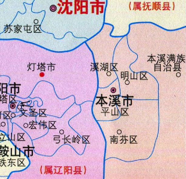 本溪各区县人口一览桓仁县23万南芬区556万