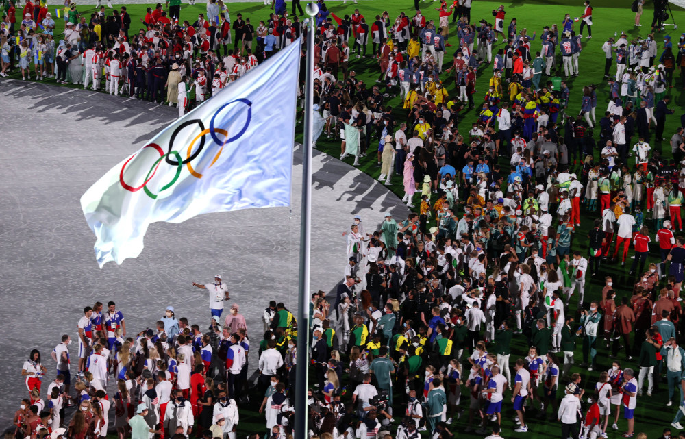 (东京奥运会)东京奥运会闭幕式举行