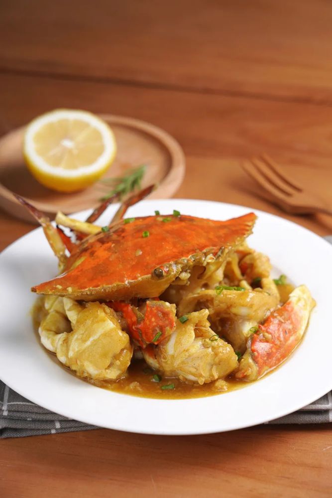 鲜嫩肉肥,香酥可口的海鲜菜——葱炒梭子蟹【孔老师教做菜】_腾讯新闻