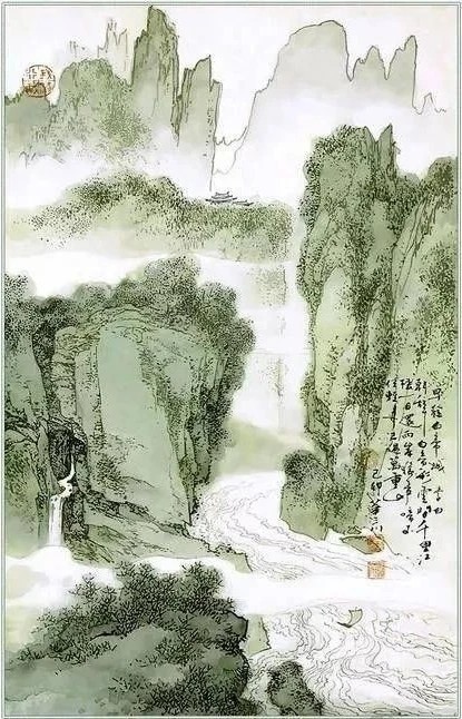 这首《上三峡》或许有李白一贯的夸张手法,巫峡天险舟行缓慢,不觉三天