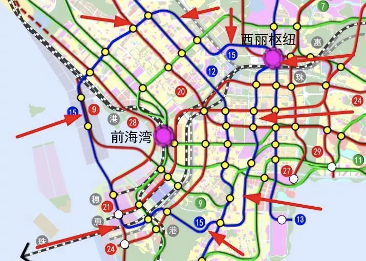 深圳地鐵5期線路曝光,10條地鐵,9個地鐵新盤整理好了_騰訊新聞