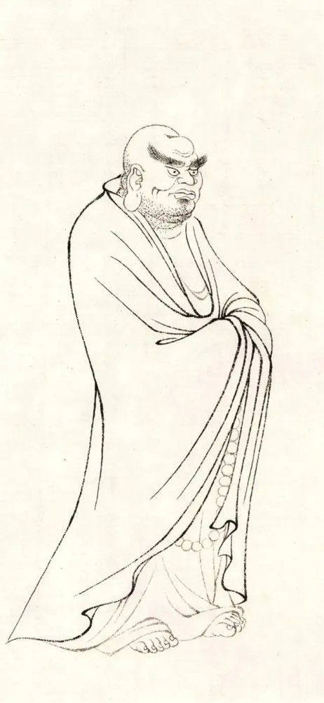 干货!常见的罗汉18种画法,收藏起来临摹学习,让画白描更简单