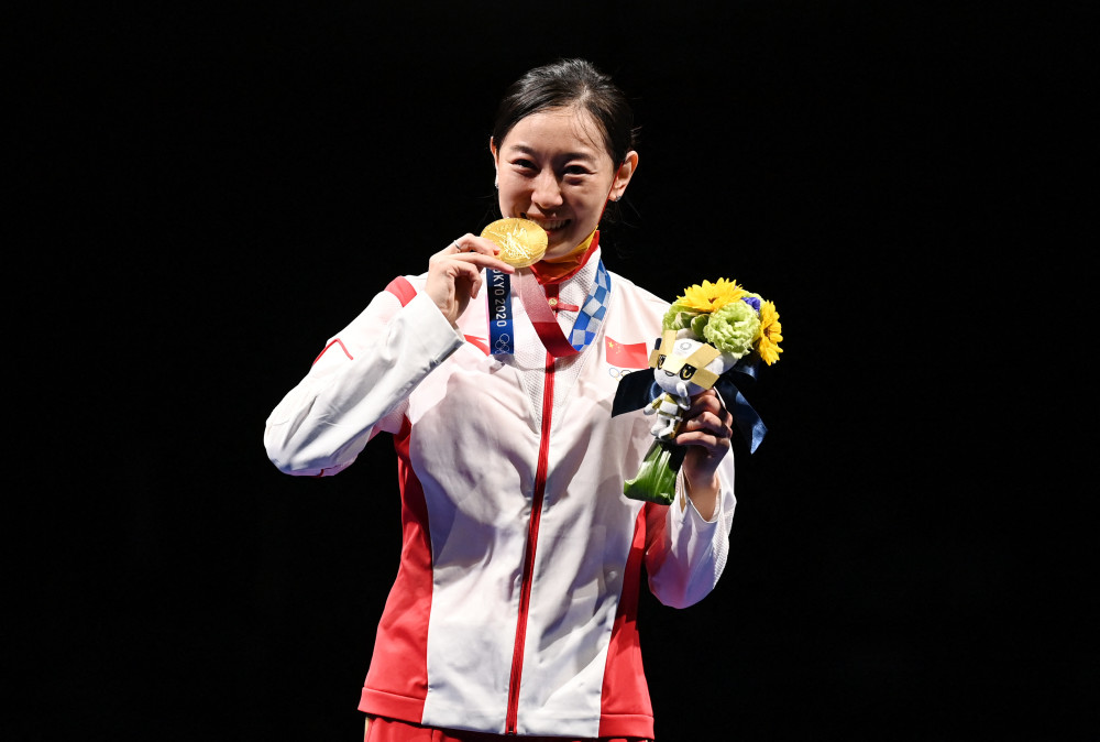 射击 杨倩夺得女子10米气步枪冠军,为中国代表团摘得东京奥运会首枚