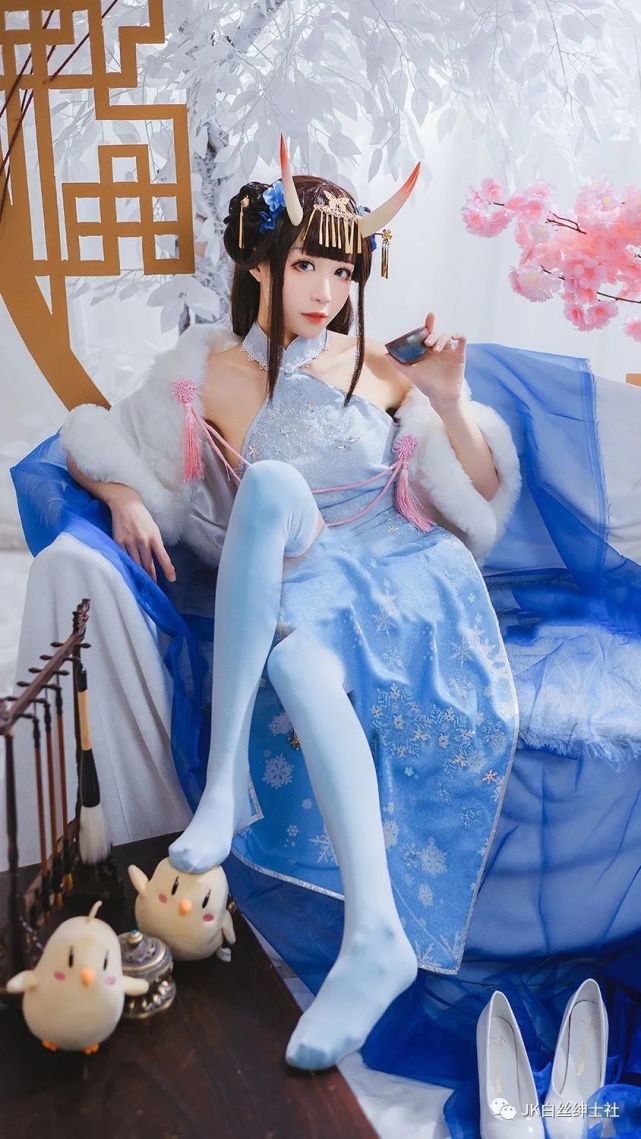 cos:碧蓝航线貅冬雪沁香cos正片@tomoyo酱