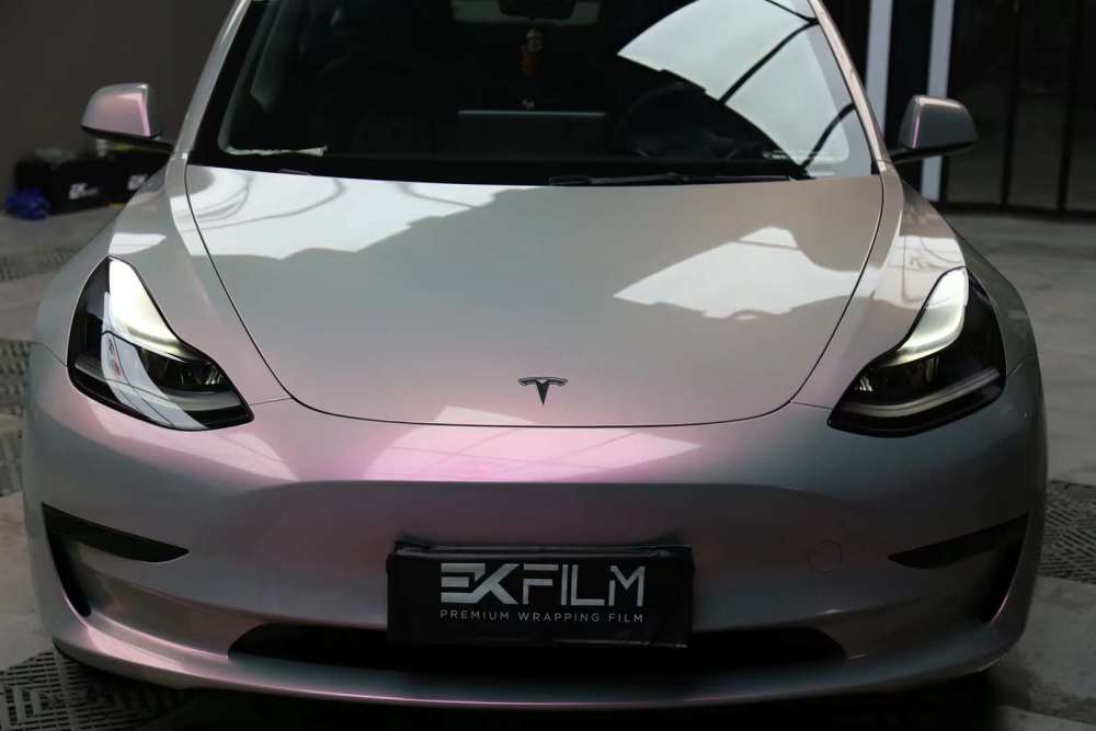 特斯拉model 3全车贴膜ekfilm Ek改色膜梦幻火山灰 全网搜 特斯拉model 3全车贴膜ekfilm Ek改色膜梦幻火山灰 全网搜