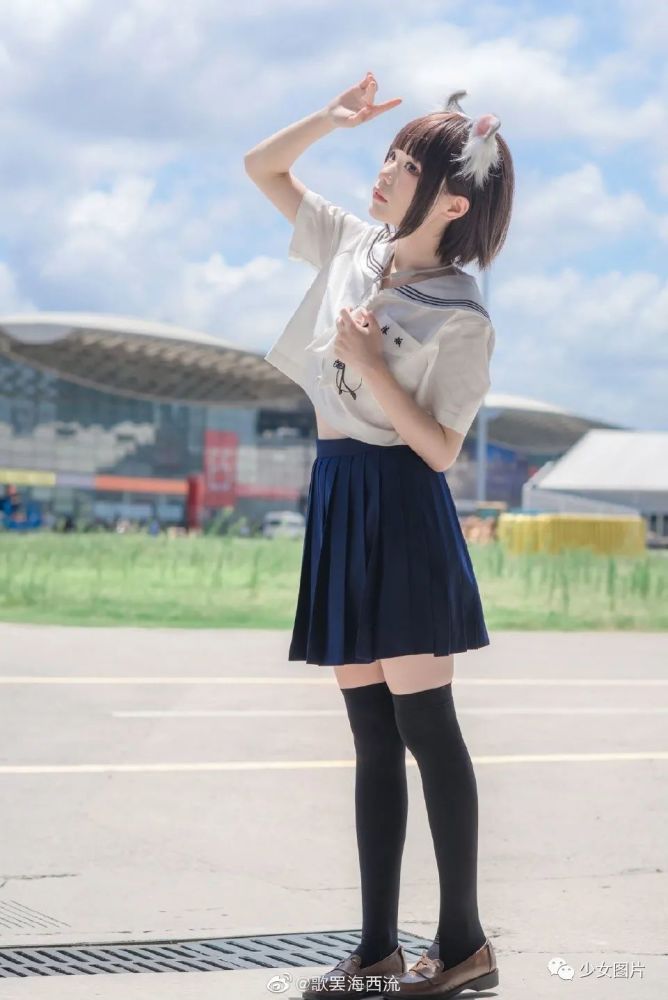 漫展里的jk女孩