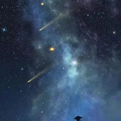 头像星空头像女生