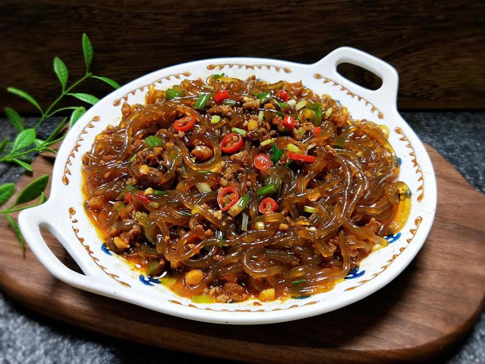 肉末粉条:好吃又简单,超级下饭_腾讯新闻
