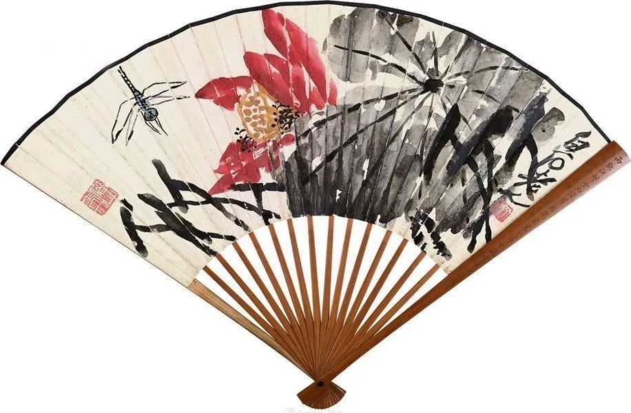 下面一起来欣赏一组齐白石的扇面,每一幅都那么精彩!