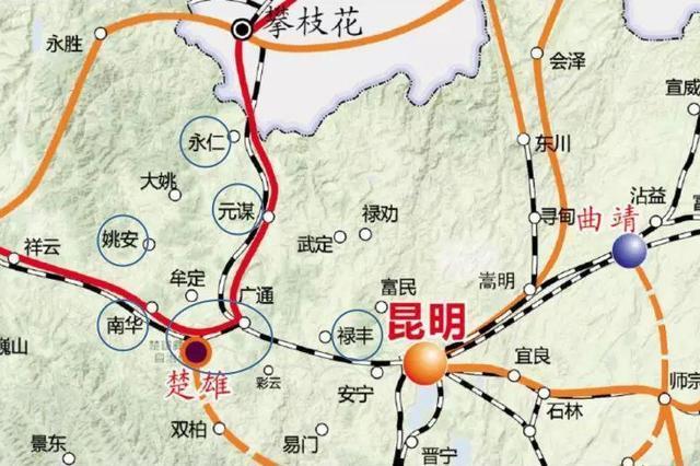 云南一县或成大赢家被520亿高铁砸中目前已开工建设