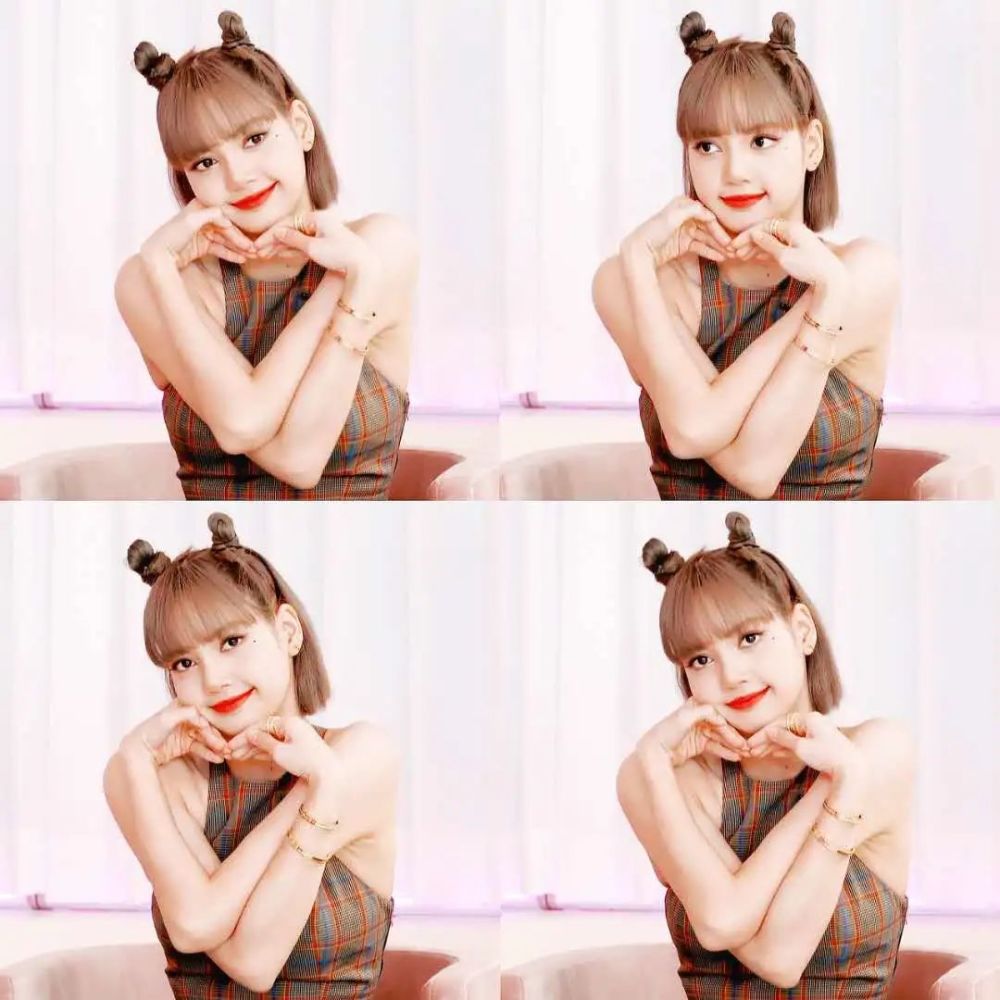 而lisa永远是我的白月光图源于网络 侵删blackpink出道五周年表白墙