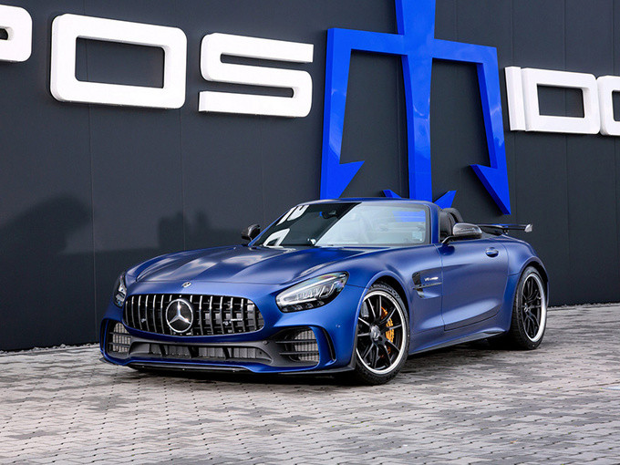 奔驰双门跑车改装版发布!搭4.0t v8,配置升级,2.9秒破百