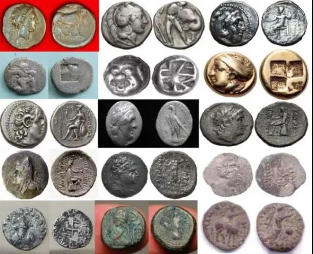 古希腊古币大全图片