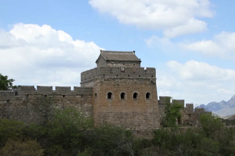 我在金山岭修长城一