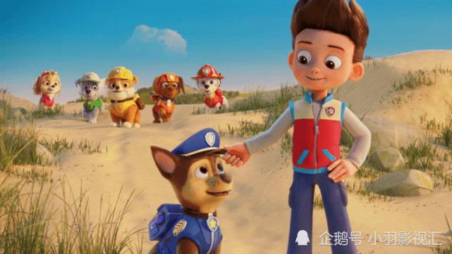 汪汪队立大功电影版8月上映莱德队长率领的勇敢狗狗们挺身而出面对