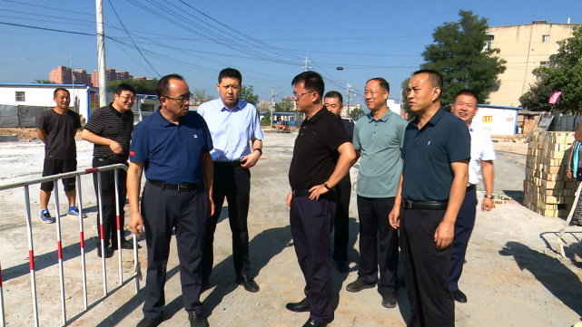 张继东调研重点项目建设及环保督察反馈问题整改情况