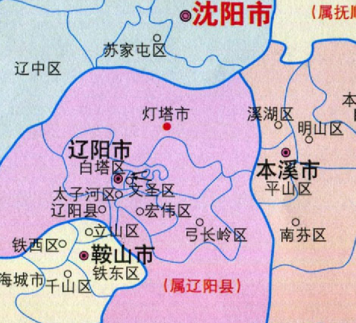 辽阳各区县人口一览灯塔市3546万太子河区1346万