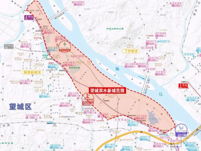 望城濱水新城核心區地處長沙主城區北翼,坐擁近20公里湘江黃金水岸,是