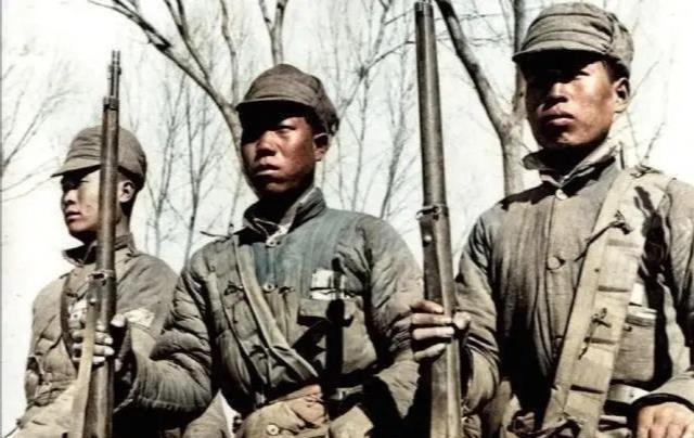 真实八路军战士的彩色老照片,个个都是抗日英雄!