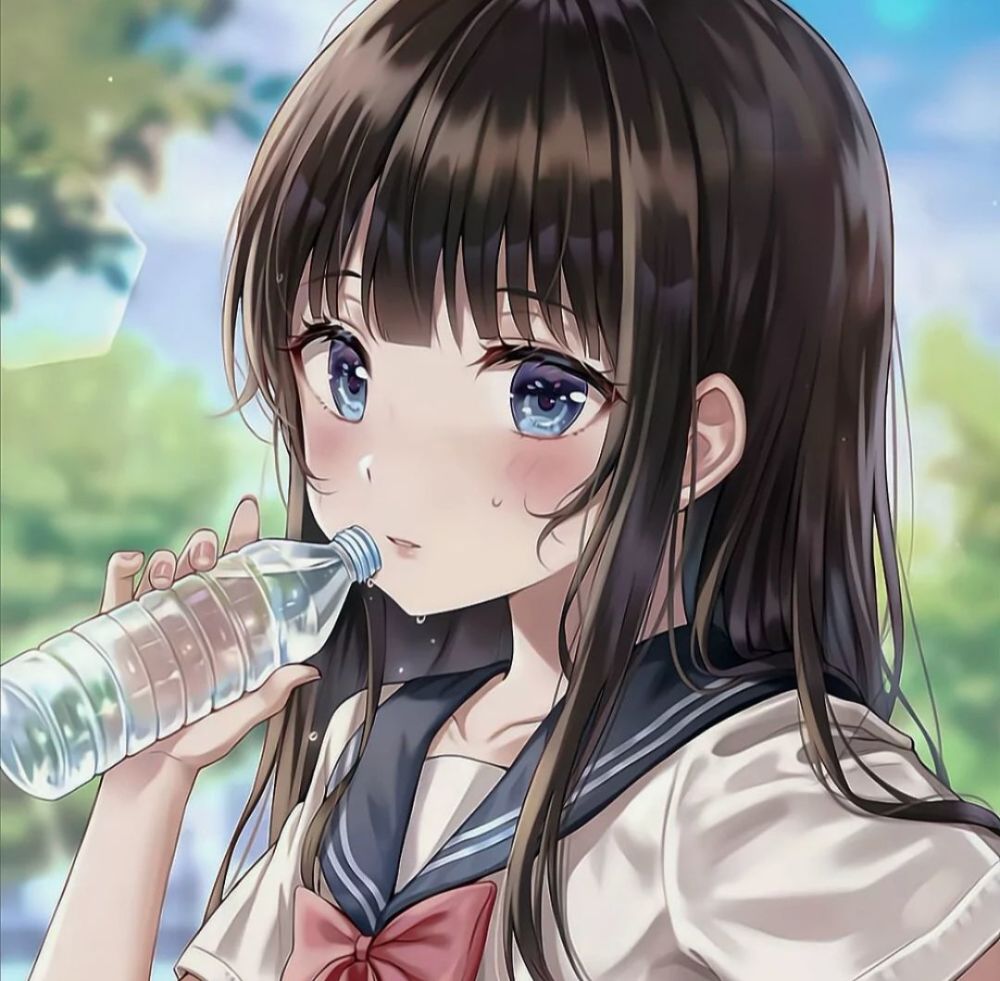 招桃花优质动漫可爱女生头像446_腾讯新闻