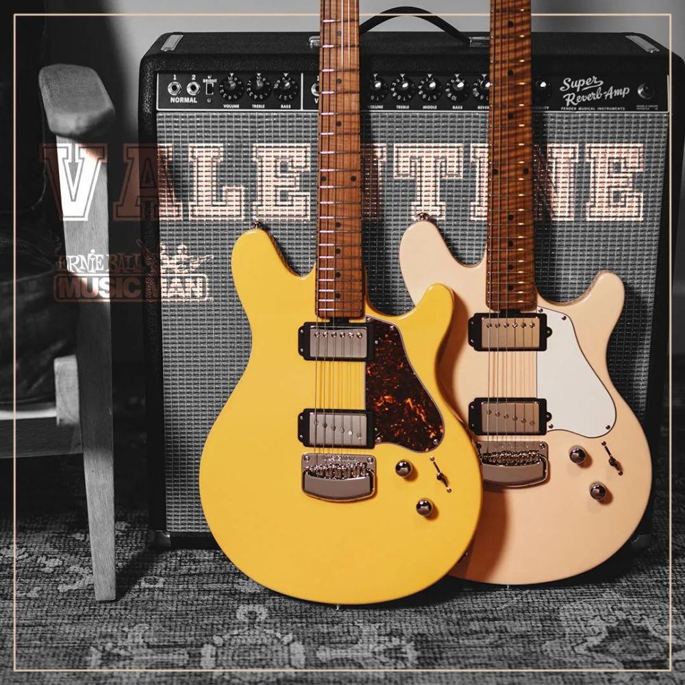 魔力红乐队吉他手签名款丨musicmanvalentine