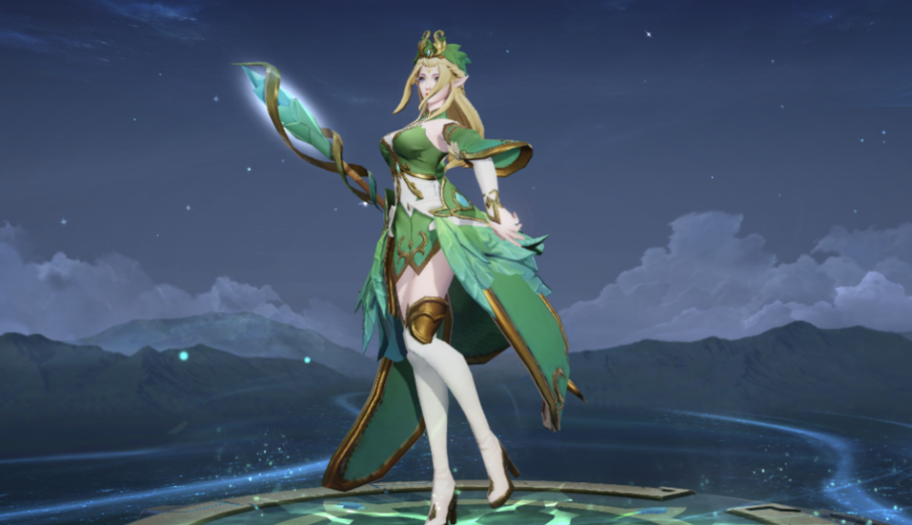 唯一零差评的伴生皮肤精灵公主手感差他已超越史诗皮肤