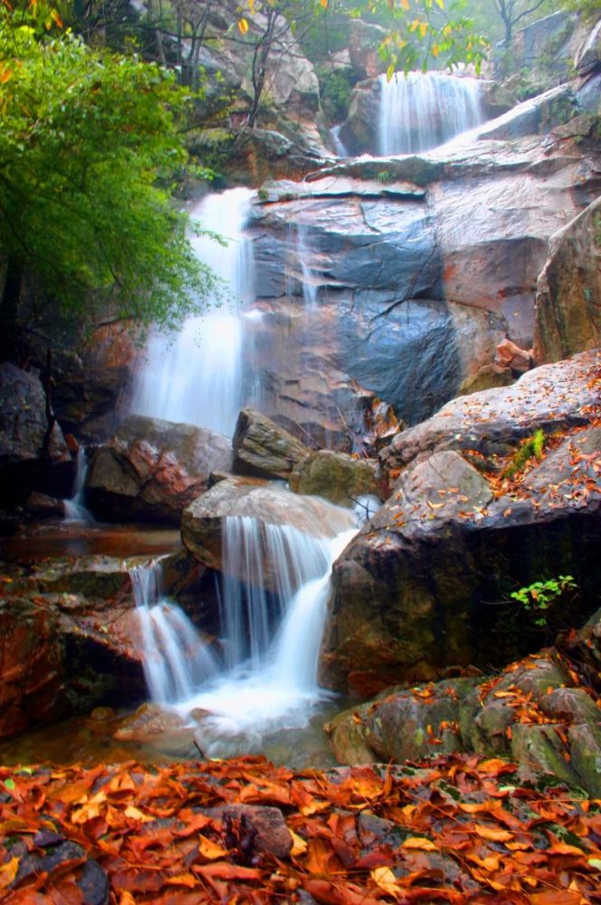 桐柏四大绝美瀑布,你去过几个?