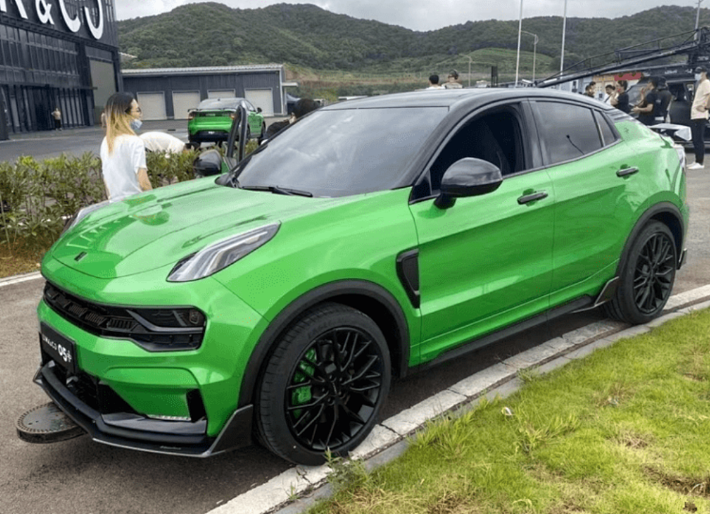 領克性能車新標杆 塗裝綠油油 借沃爾沃2 0t動力再增強 中國熱點